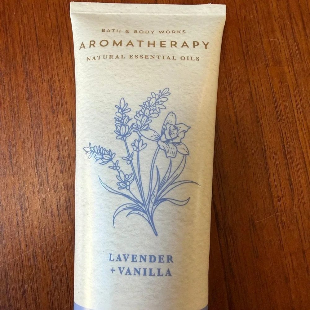 Bath & Body Works Aromatherapy Sleep Lavender Vanilla Body Cream 8oz NEW